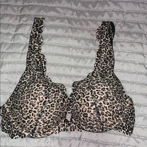 Cheetah print push up  bralette